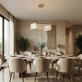 ВИСЯЩА ТАВАННА ЛАМПА G145-CP 60 GOLD