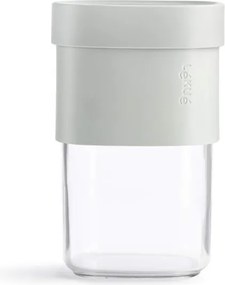 Буркан за съхранение с допълнителна приставка Lekue Green 1010217, 600-850 мл, -15/+80°C, Полипропилен, Зелен