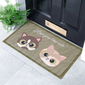 Изтривалка 40x70 cm Hope You Like Cats – Artsy Doormats