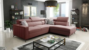 Ъглов диван Baltico III Mini-Right-Roz