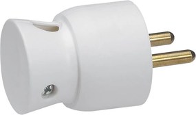Legrand Щепсел бял 2P+Т 16A френски 90° изход на кабела 250V  - 050416
