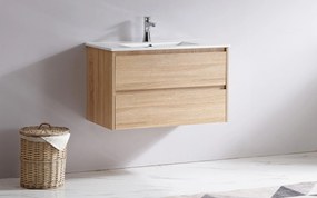 PVC долен шкаф за баня с мивка Азура 2