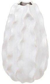 Ваза atmosphera Sandri, 25 cm, Бял, Керамика