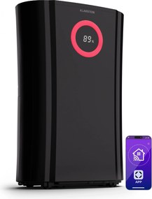 Klarstein DryFy Pro Connect 20 Smart Smart, изсушител, WiFi, компресия, 20l/d, 35-50м²