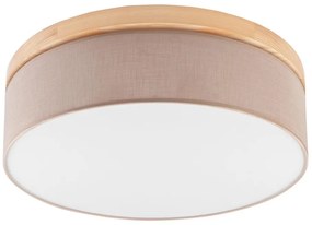 Brilagi - LED Плафон BELLADONNA 3xE27/15W/230V бежов/бор