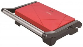 Сандвич тостер - преса Royalty Line RL-PM1000, 1000W, Незалепващи плочи, Червен