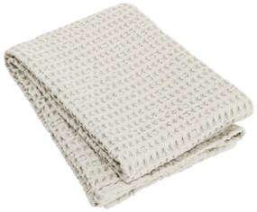 Бежова памучна кърпа за баня Moonbeam, 140 x 70 cm - Blomus