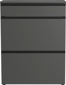 Антрацитна стойка за обувки 80x107x29 cm Baldone – Germania