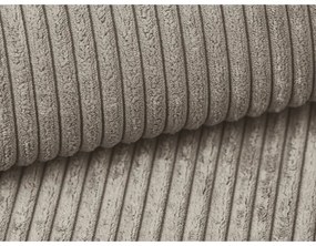 Светлокафяв разтегателен диван от рипсено кадифе 195 cm Nona – Makamii