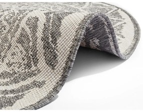 Сив и кремав килим за открито, ø 200 cm Siruma - NORTHRUGS