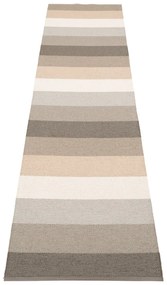 Сива и бежова пътека за открито и закрито 70x300 cm Molly Clay – Pappelina