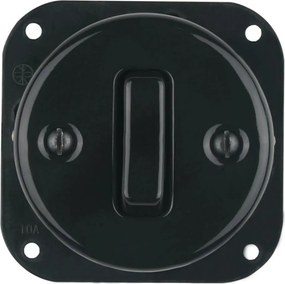 Bohemia-Design - Порцеланов ретро едноклавишен ключ без рамка за звънец