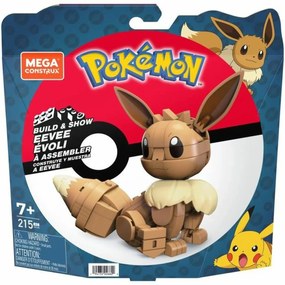 Съчленена Фигура Mega Construx  Eevee Medium + 7 години 215 Части