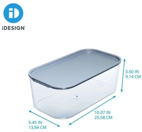 Кутия за съхранение на закрито с капак от рециклирана пластмаса iD Wallspace - iDesign