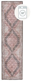 Розова пътека подходяща за пране 60x230 cm Briony Traditional – Flair Rugs