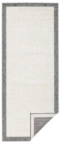Сив и кремав килим на открито , 80 x 250 cm Panama - NORTHRUGS