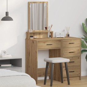 Sonata H Тоалетна маса с чекмеджета Занаятчийски дъб 50x41x140 см