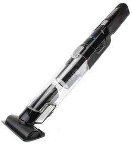 Безжична акумулаторна прахосмукачка TurboTronic TT-LUX500, Li-Ion 2600 mAh, 90W, 12kPA, 150ml, Автономия до 12 мин, HEPA, 2 скорости, Черен