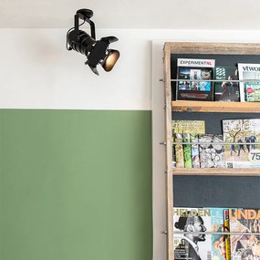 Интелигентен прожектор за студио черен въртящ се и наклоняващ се с Wi-Fi A60 - Movie