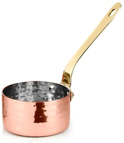 Horecano - Тиганче мини за сосове с релеф и медно покритие 7.80см x 4.50см - 200 мл (SG-84212(B)