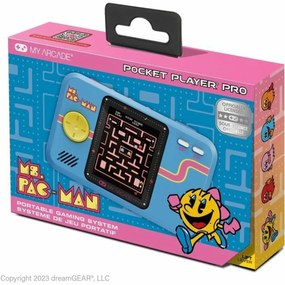 Преносима Конзола за Игра My Arcade Pocket Player PRO - Ms. Pac-Man Retro Games Син