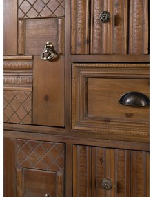 Дървен скрин с чекмеджета Jove - Dutchbone