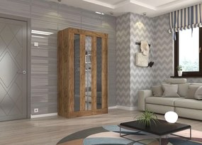 Гардероб Nabi 120 плъзгащ се-Fusiko-Mavro