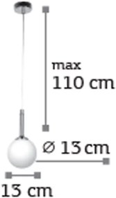 Таванна лампа InLight 4515-1