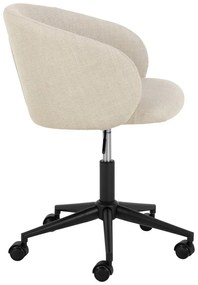 Бежов офис стол Eleanor – Actona