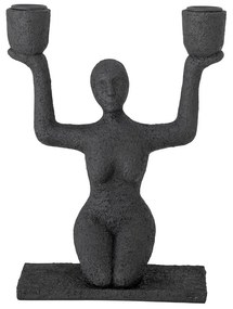 Свещник от полирезин Lucie - Bloomingville