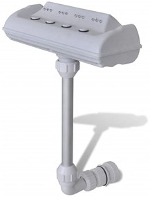 90504 vidaXL Фонтан каскада за басейни с LED светлини