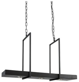 Черно таванно осветително тяло Tray - Markslöjd