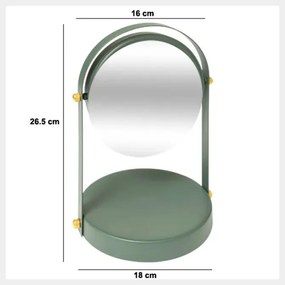 Огледало за баня 5five Ficus, Кръгло, Pivot Duo