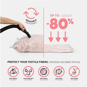 Вакуумни торбички в комплект от 2 броя Premium Valve S – Compactor