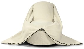 Кафяв детски пуф от букле Cocoon 100 – SLOWDOWN