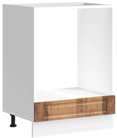 854005 vidaXL Шкаф за фурна, Porto, старо дърво, инженерно дърво