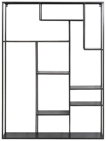 Черен двуетажен метален рафт Talara - Light &amp; Living