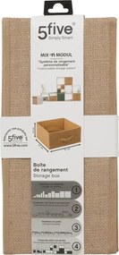 Кутия за съхранение 5five Mix & Modul, Зебло, 31x15 cm