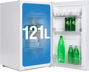 Хладилник Muhler S84WE0, 121 л, N/ST, Клас Е, R600A, Реверсивна врата, Бял