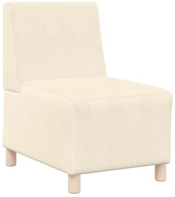 4108498 vidaXL Диван стол Крем 55 x 74 x 82 см Кадифе
