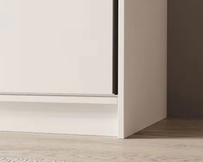 Гардероб Belfast 120 плъзгащ се-Leuko