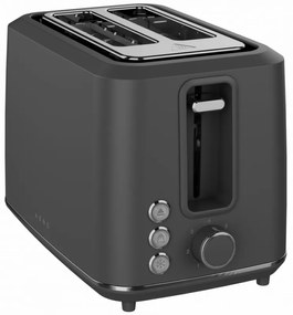 Тостер за хляб AENO ATS0001G, 930W, 7 степени, Сензорно управление, Обратен таймер, Защита при засядане, Тих, Сив