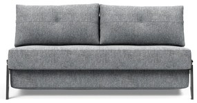 Сив разтегателен диван Chrome Twist Granite, 100 x 167 cm Cubed - Innovation