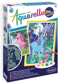 Sentosphere - Комплект акварелиум еднорог фосфорициращ 6412