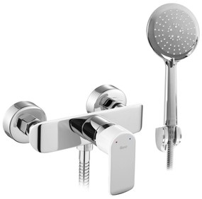 Смесител за душ REA Bloom бял хром