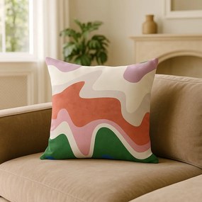 Калъфка за възглавница 43x43 cm Squiggly Breeze – Mila Home