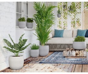 Керамична ръчно изработена саксия за цветя ø 20 cm Hemera – Artevasi