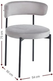 Стол Cloud-Сив (4) парчета