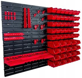 Стена за инструменти 115x78 см + 55 кутии