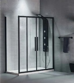 Плъзгаща се врата Devon Flow II-167 - 171 -Черен